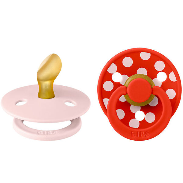 BIBS Colour Sutter - Str. 1 - Anatomisk - 2-pak - Blossom/Candy