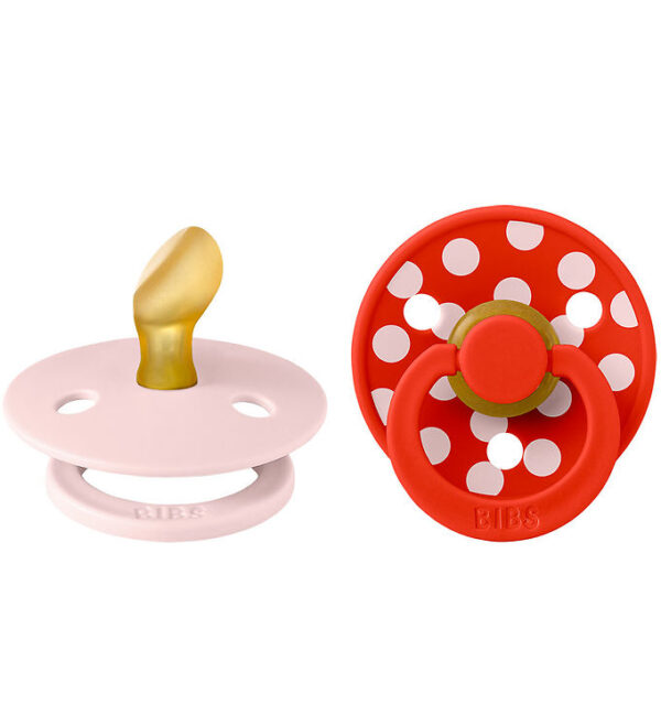 BIBS Colour Sutter - Str. 1 - Anatomisk - 2-pak - Blossom/Candy BIBS Colour Sutter - Str. 1 - Anatomisk - 2-pak - Blossom/Candy
