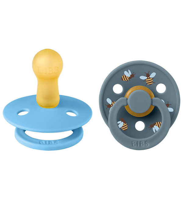 BIBS Colour Sutter - Str. 2 - 2-pak - Rund - Breeze Mix BIBS Colour Sutter - Str. 2 - 2-pak - Rund - Breeze Mix