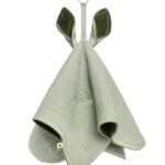 BIBS Nusseklud - 40x40 cm - Kangaroo - Sage/Hunter Green