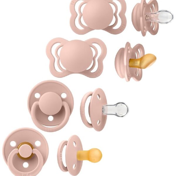 BIBS Sutter - Try-it Collection - 4-Pak - Str. 1 - Blush BIBS Sutter - Try-it Collection - 4-Pak - Str. 1 - Blush