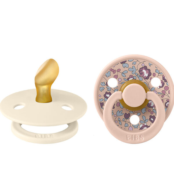 BIBS X Liberty Colour Sutter - 2-pak - Str. 1 - Anatomisk - Blus BIBS X Liberty Colour Sutter - 2-pak - Str. 1 - Anatomisk - Blus