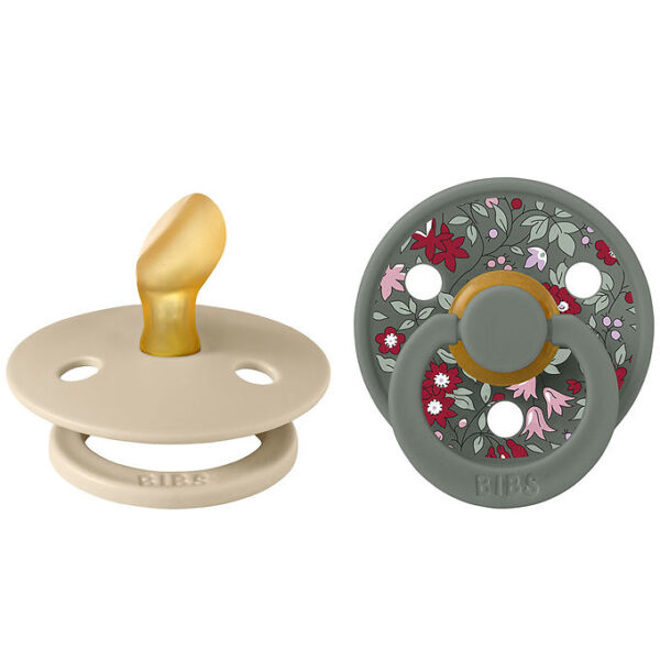 BIBS X Liberty Colour Sutter - 2-pak - Str. 1 - Anatomisk - Cham