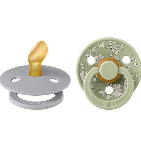 BIBS X Liberty Colour Sutter - 2-pak - Str. 1 - Anatomisk - Sag