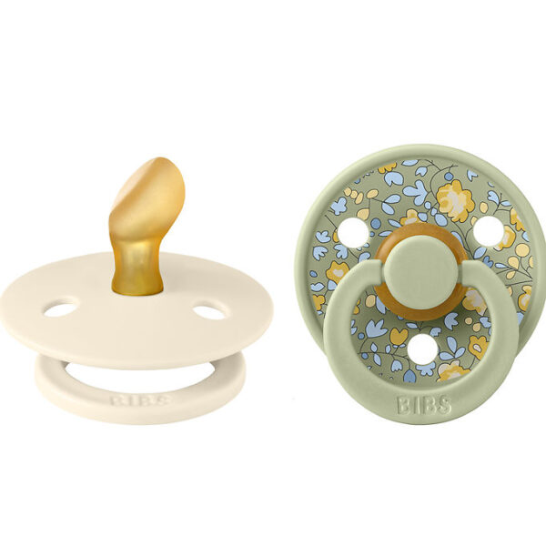 BIBS X Liberty Colour Sutter - 2-pak - Str. 1 - Anatomisk - Sage