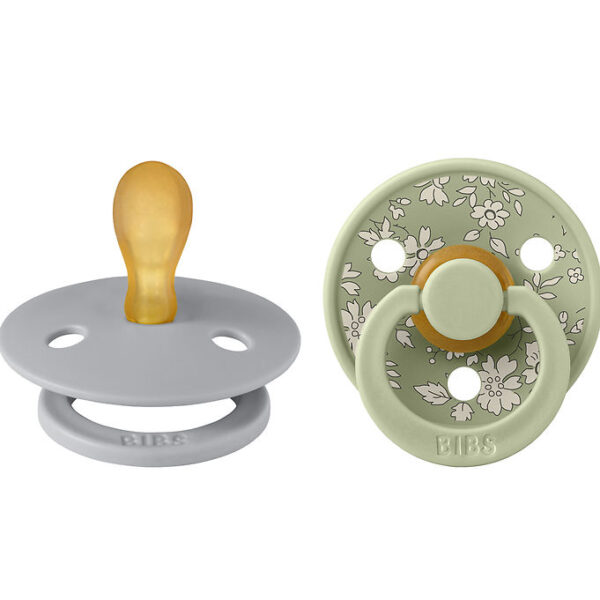 BIBS X Liberty Colour Sutter - 2-pak - Str. 1 - Symmetrisk - Sag