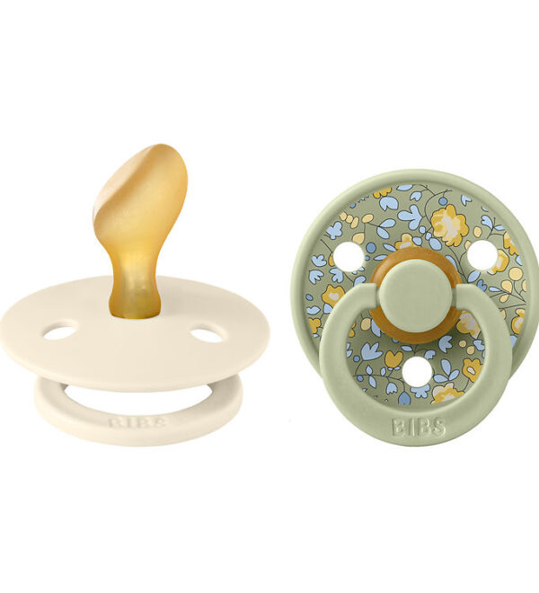 BIBS X Liberty Colour Sutter - 2-pak - Str. 2 - Anatomisk - Sage BIBS X Liberty Colour Sutter - 2-pak - Str. 2 - Anatomisk - Sage