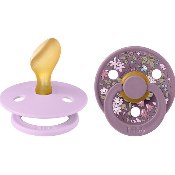 BIBS X Liberty Colour Sutter - 2-pak - Str. 2 - Anatomisk - Viol