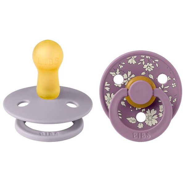 BIBS X Liberty Colour Sutter - 2-pak - Str. 2 - Rund - Capel/Fos