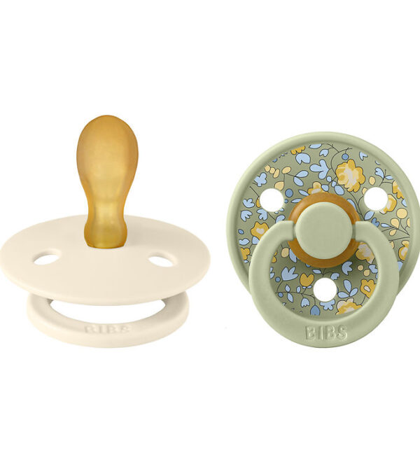 BIBS X Liberty Colour Sutter - 2-pak - Str. 2 - Symmetrisk - Sag