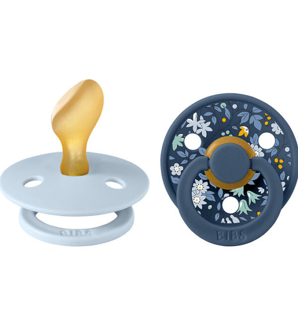 BIBS X Liberty Colour Sutter - 2-pak - Str.2 - Anatomisk - Baby BIBS X Liberty Colour Sutter - 2-pak - Str.2 - Anatomisk - Baby