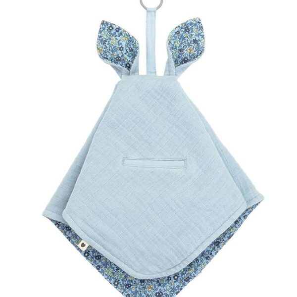 BIBS X Liberty Nusseklud - 40x40 cm - Kangaroo - Chamomile Lawn