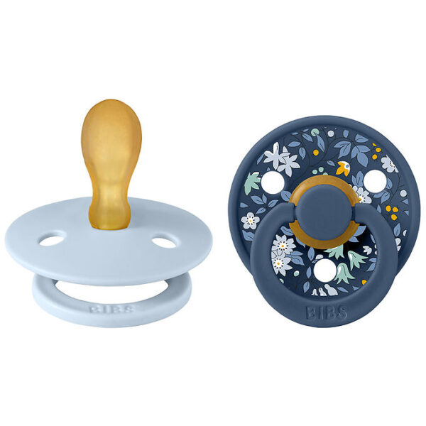 BIBS x Liberty Colour Sutter - 2-pak - str. 2 - Symmetrisk - Cha