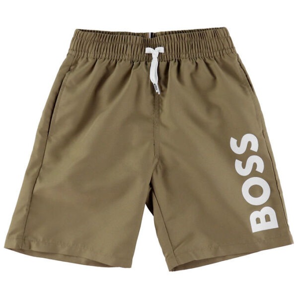BOSS Badeshorts - Dark Stone