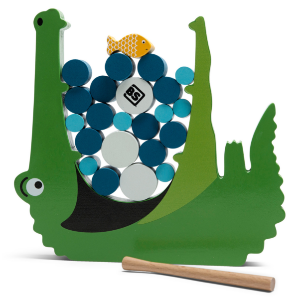 BS Toys | Balancespil - Den sultne krokodille