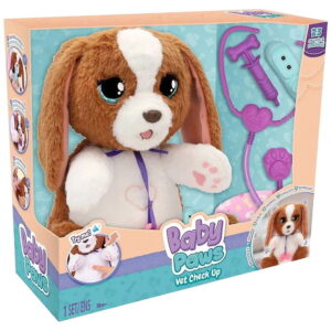 Baby Paws Interaktiv Bamse - Interactive Puppy - Vet Check Up