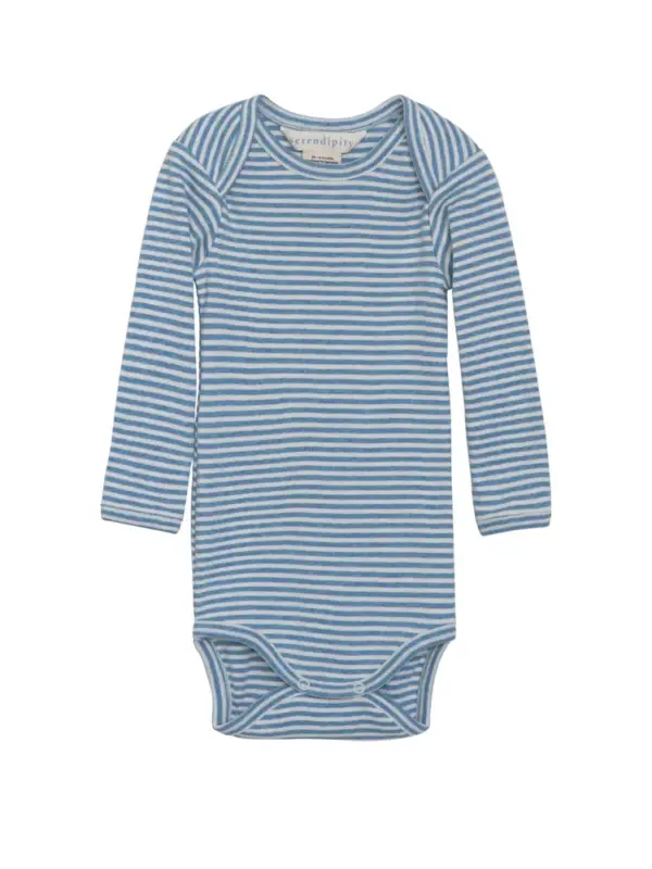 Baby Stribet Body - AZURSTRIPE - 56 Baby Stribet Body - AZURSTRIPE - 56