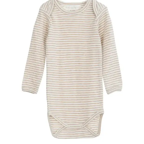 Baby Stribet Body - OATSTRIPE - 56