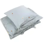 Baby sengetøj - Pearl Blue