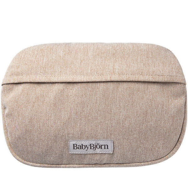 BabyBjörn Lommer til Bæresele - Vævet Melange - Lys Beige