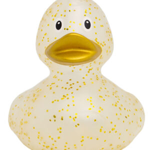 Badeand - Glitter Guld