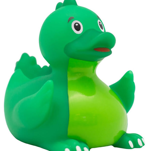 Badeand - Grøn Dino
