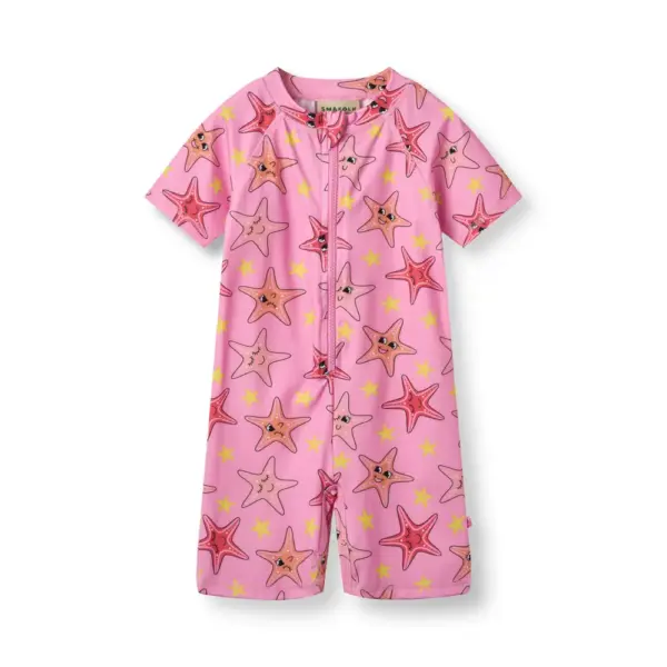 Badedragt UV50 - Bubblegum - 4-5