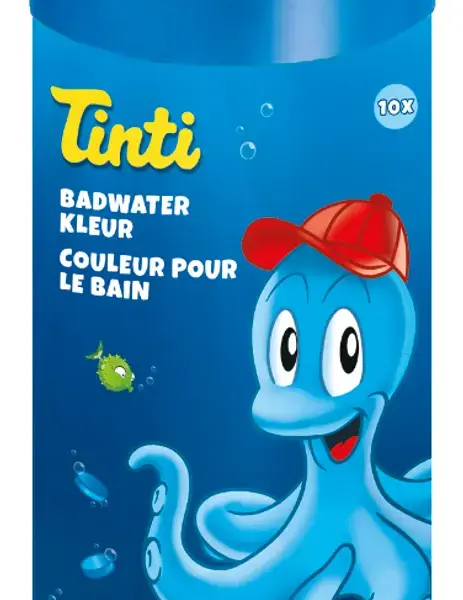 Badevandsfarver, 10 Styk, Blå