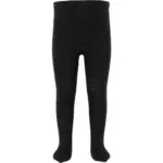 Bamboo strømpebukser - BLACK - 1-2Y