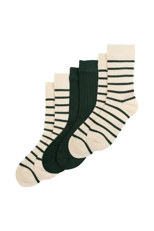 Bamboo strømper 3 pak - EMERALD - 35/38 Bamboo strømper 3 pak - EMERALD - 35/38