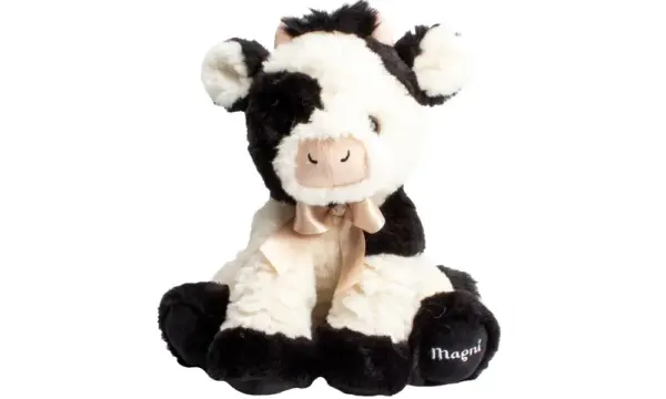 Bamse ko med sløjfe 25 cm Bamse ko med sløjfe 25 cm