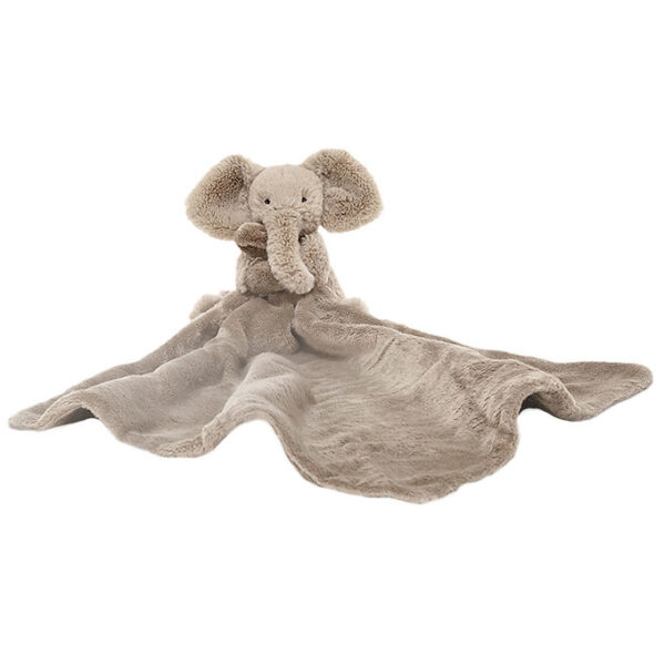 Bbay Jellycat Nusseklud m. Gaveæske - 34x34 cm - Smudge Elephant