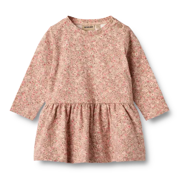 Bessie Jersey Kjole - Rose dust flower meadow - 12 MDR. Bessie Jersey Kjole - Rose dust flower meadow - 12 MDR.