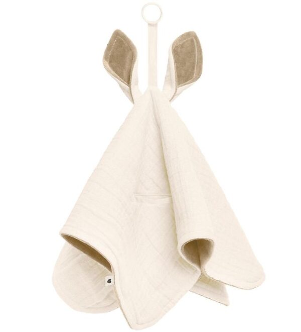 Bibs Nusseklud - 40x40 cm - Kangaroo - Ivory/Vanilla