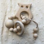 Bidering Træperler med Ugle