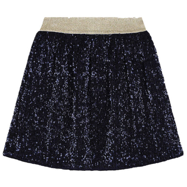 Billieblush Nederdel - Royal Blue/Palietter