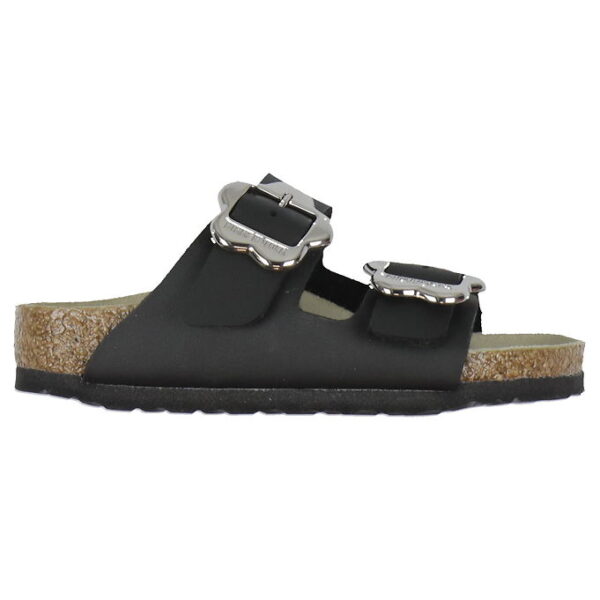 Birkenstock Sandaler - Arizona Kids Flower Buckle - Sort
