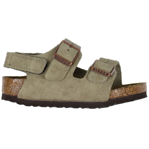 Birkenstock Sandaler - Milano HL Suede - Taupe