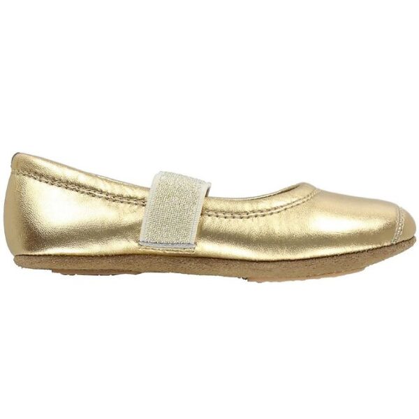 Bisgaard Ballerina Hjemmesko - Guld