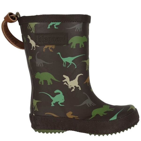 Bisgaard Gummistøvler - Basic Rubber - Brown Dino Bisgaard Gummistøvler - Basic Rubber - Brown Dino