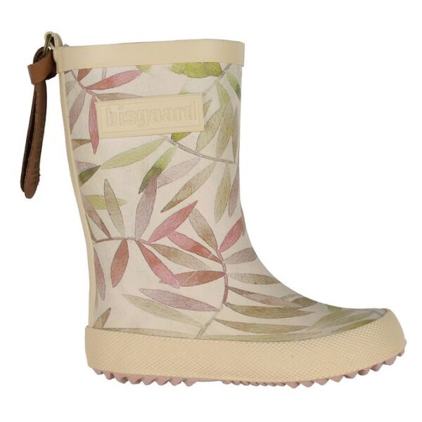 Bisgaard Gummistøvler - Fashion - Beige Leaves