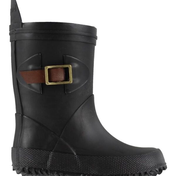 Bisgaard Gummistøvler - Slimfit - Sort m. Spænde Bisgaard Gummistøvler - Slimfit - Sort m. Spænde