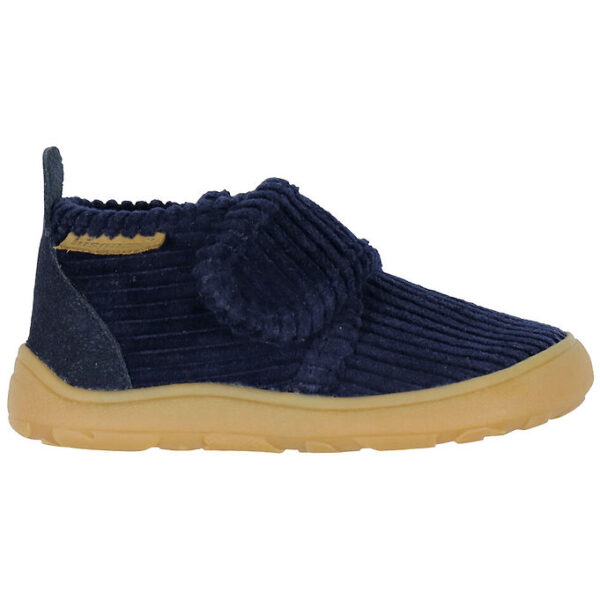 Bisgaard Hjemmesko - Barefoot - Navy Corduroy