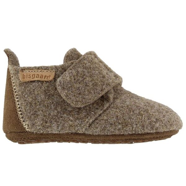 Bisgaard Hjemmesko - Uld - Camel Bisgaard Hjemmesko - Uld - Camel