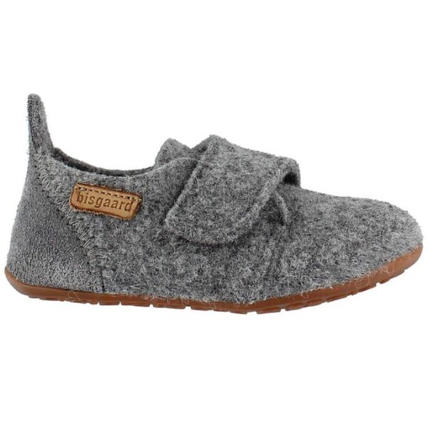Bisgaard Hjemmesko - Uld - Grå