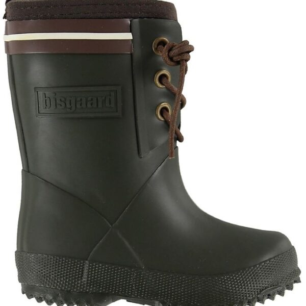 Bisgaard Termostøvler - Armygrøn/Brun m. Snøre Bisgaard Termostøvler - Armygrøn/Brun m. Snøre