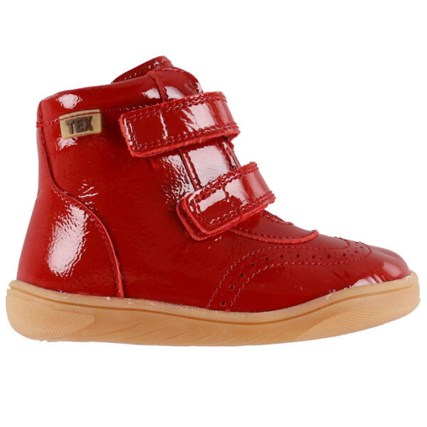 Bisgaard Vinterstøvler - Barefoot - Philine - Tex - Red Patent Bisgaard Vinterstøvler - Barefoot - Philine - Tex - Red Patent