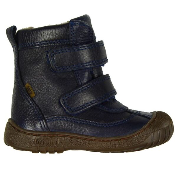 Bisgaard Vinterstøvler - Ellis - Tex - Navy m. For/Velcro