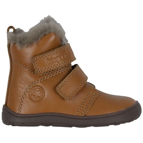 Bisgaard Vinterstøvler - Emil - Barefoot - Cognac