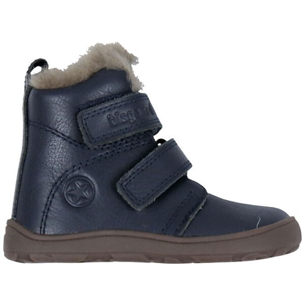 Bisgaard Vinterstøvler - Emil - Barefoot - Navy